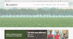 Desktop Screenshot of cimmyt.org